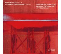 Leos Janacek - Dimitri Chostakovitch - Serge Prokofiev : Musique pour Violon & Piano