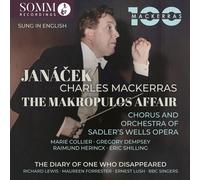 Leos Janacek: The Makropulos Affair: The Diary Of