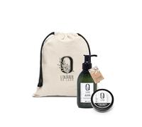 LEOS - Pochon Cadeau Fête des Mères - Soins Naturels pour le Corps - Gel douche & Baume Fondant - aux extraits d'Olive - Provence