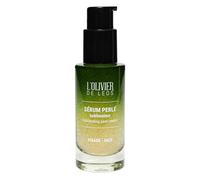 LEOS - Sérum Perlé Sublimateur Visage - Hydratant, Lissant, Anti Rides, Perfecteur de peau - Extraits d'olivier, Rose, huile d'Argan - Made in France - 30ml