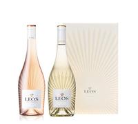 LEOS - Vin Rosé Cuvée Augusta - AOC Côte de Provence - Haut de Gamme et d'exception - 75cl (Coffret Duo)