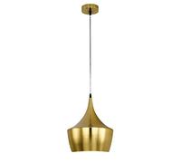 LEOSHI Finition dorée Lampe Suspendue pour îlot de Cuisine, luminaire Moderne en métal pour Plafond, Salle à Manger, Chambre à Coucher, Chevet, loft, Lampes suspendues E27 Lustres Made in China