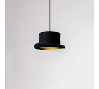 LEOSHI Lampe suspendue, lustre chapeau haut de forme vintage industriel, appliques intérieures, lampe suspendue, parfaite pour la salle à manger Made in China