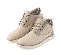 LEOSS ORIGINAL Homme Montante Basket Classic Tennis Outdoor Business Chaussures Marche Ville Chaussure Vintage Sneaker Chaussures de Sport Sport Cuir Business Chaussures MU9557-9 (Gris Taupe,42)