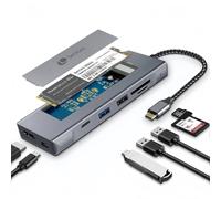 Leotec LEDS07 station d'accueil USB 3.2 Gen 2 (3.1 Gen 2) Type-C