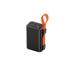 Leotec LEPOW100W30K banque d'alimentation électrique Lithium-Ion (Li-Ion) 30000 mAh Noir