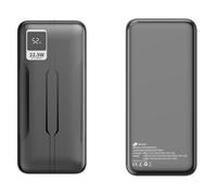 Leotec LEPOW20W22K banque d'alimentation électrique Lithium Polymère (LiPo) 20000 mAh Noir