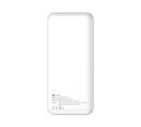 Leotec LEPOW20W22W banque d'alimentation électrique Lithium Polymère (LiPo) 20000 mAh Blanc