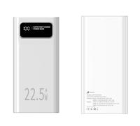Leotec LEPOW30W22W banque d'alimentation électrique Lithium Polymère (LiPo) 30000 mAh Blanc