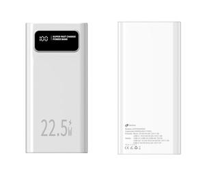 Leotec LEPOW30W22W banque d'alimentation électrique Lithium Polymère (LiPo) 30000 mAh Blanc