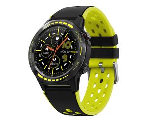 Leotec LESW33Y smartwatche et montre de sport 3,3 cm (1.3 ) IPS Numérique Écran tactile Noir GPS (satellite)