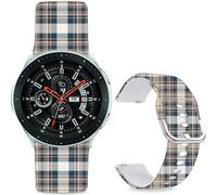 Leotop 22 mm Band sport en silicone souple, compatible avec Samsung Galaxy Watch 3 45 mm / Galaxy Watch 46 mm / Gear S3 Frontier, motifs mignons imprimés, bracelets intelligents sport pour montres