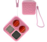 LeoTube Yoto Mini Player Coque de Protection en Silicone Compatible avec Mini Haut-Parleur Bluetooth (Coque en Silicone Uniquement, Machine Non Incluse) (Rose)