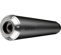 LeoVince Classic Racer Black Slip-On pot d'échappement approuvé pour ROYAL ENFIELD METEOR 350