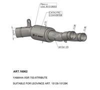 Leovince Convertisseur Catalytique 16062