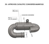Leovince Convertisseur Catalytique Triumph Trident 660 21-22 16055