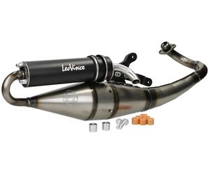 Leovince HAND MADE TT BLACK FULL SYSTEM, ALUMINIUM E-Approved for APRILIA SR 50 MOTARD 2 stroke (2012) | 4065B