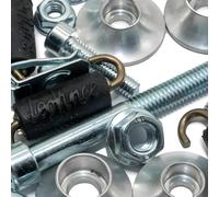LeoVince Kit de support d'échappement de rechange pour Kawasaki Z 1000 SX année de construction 2014