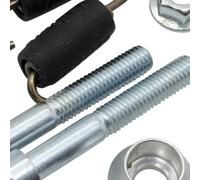 LeoVince Kit de support d'échappement de rechange pour système d'échappement Kawasaki Z 1000