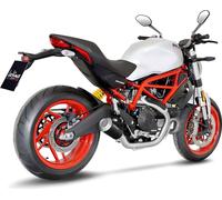 LeoVince LV-10 Slip-On noir pour DUCATI