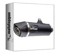 leovince pot d’echappement approuve nero acier embout carbon fiber compatible avec piaggio beverly 350 sport touring e3 2011 2012 2013 2014 2015 2016 mototopgun 14025