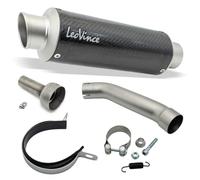 LeoVince silencieux d'échappement GP CORSA RACING Carbone & DB-Killer compatible avec KTM Duke 125/390 Année 2021-2023 E5