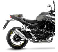 Leovince 14430eu Lv One Evo Honda Cb 750 Hornet E5 Not Homologated Muffler Argenté Not homologated