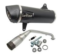 LEOVINCE Silencieux "SBK Nero" Acier inoxydable Pour Mo 14081K, Complet