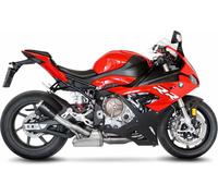 LeoVince SLIP-ON acier inoxydable SBK LV-10 noir pour BMW S 1000 R / RR