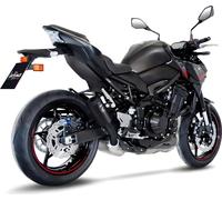LeoVince SLIP-ON acier inoxydable SBK LV-10 noir pour KAWASAKI Z 900