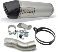 LeoVince SLIP-ON acier inoxydable SBK LV ONE EVO pour KAWASAKI NINJA 400/Z 400