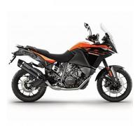 LeoVince SLIP-ON inox SBK NERO pour KTM 1090 ADV/R - 1290 SUPER ADV R/S/T avec pochettes