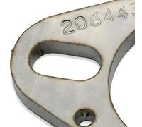 LeoVince SMF169 Kit de rechange pour pot d'échappement en acier inoxydable 5 mm