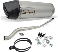 LeoVince Système complet en acier inoxydable SBK LV ONE EVO pour YAMAHA MT-125 / XSR 125 / YZF-R125 avec catalyseur