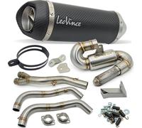 LeoVince Système complet en carbone SBK LV ONE EVO 2/1 pour YAMAHA TRACER 7/GT avec catalyseur