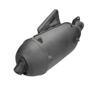 LeoVince Système d'échappement complet SITO PLUS, acier compatible avec Piaggio Skipper/SKR/Runner/Hexagon 125-180