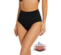 Leovqn - Maillot de Bain menstruel étanche UPF 50+ pour Femmes, Filles, Adolescentes