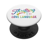 L'épargne est Mon langage d'amour : l'épargne PopSockets PopGrip Adhésif