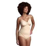 LEPEL Body de rangement lisse sans armatures en microfibre élastique avec bonnet C préformé avec motif décoratif élégant art.DAFNE, Nu, 6