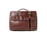 lePelou Mallette 'MARCO' marron, Taille 40 cm x 30 cm x 10cm