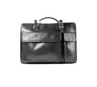 lePelou Mallette 'MARCO' noir, Taille 40 cm x 30 cm x 10cm