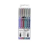 LePen Flex Set of 6 Jewel Color Pens (4800-6A)