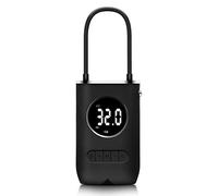 LEPESFON Gonfleur Pneus Voiture sans Fil, Mini Compresseur à Air Portatif Batterie Affichage Numérique Compresseur Voiture 12V Automatique Gonfleur Electrique avec Lumière LED Pompe a Velo Electrique