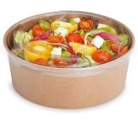 lepetitmitron Bol Salade Kraft 750ML + 50 Couvercles