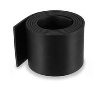 LEPEVNEY Bande de joint en caoutchouc rectangulaire solide pour joint d'étanchéité, 60 mm de large x 3 mm d'épaisseur, longueur de 1 mètre, joint d'étanchéité noir 60 mm x 3 mm x 1 m