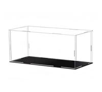 LEPEVNEY Vitrine transparente en plexiglas pour objets de collection, 25 x 10 x 10 cm, protection contre la poussière, pour figurines d'action, jouets et modèles