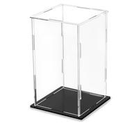 LEPEVNEY Vitrine transparente en plexiglas pour objets de collection, 25 x 25 x 30 cm, protection contre la poussière, pour figurines d'action, jouets et modèles