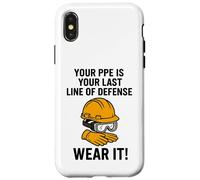 L'EPI est Votre dernière Ligne de défense | Campagne de Sensibilisation à la sécurité Coque pour iPhone X/XS