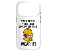 L'EPI est Votre dernière Ligne de défense | Campagne de Sensibilisation à la sécurité Coque pour iPhone 17 Pro