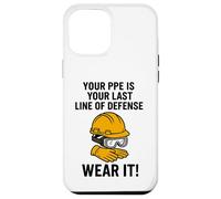 L'EPI est Votre dernière Ligne de défense | Campagne de Sensibilisation à la sécurité Coque pour iPhone 12 Pro Max